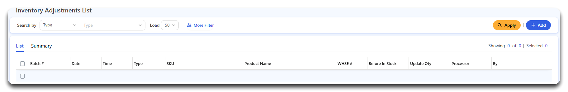 How do I manually adjust inventory? (ERP)