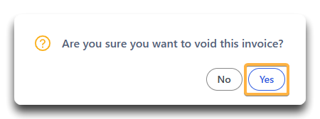 How do I view, edit, or void an invoice?