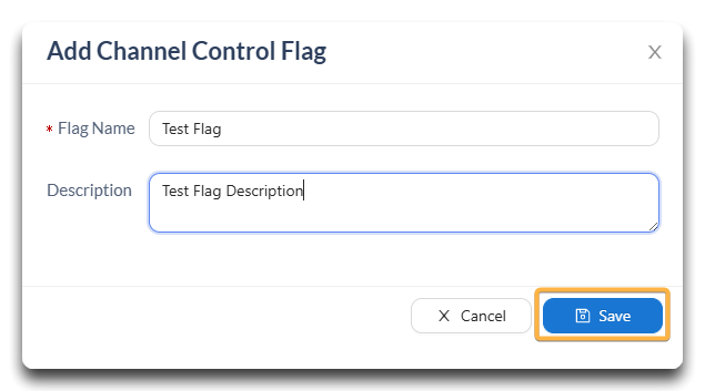 What are Channel Control Flags?
